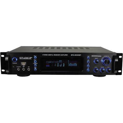 STUDIO Z Amplifier Studioz SPA-3000BT Wth Bluebooth Hybrid Digital 3000W