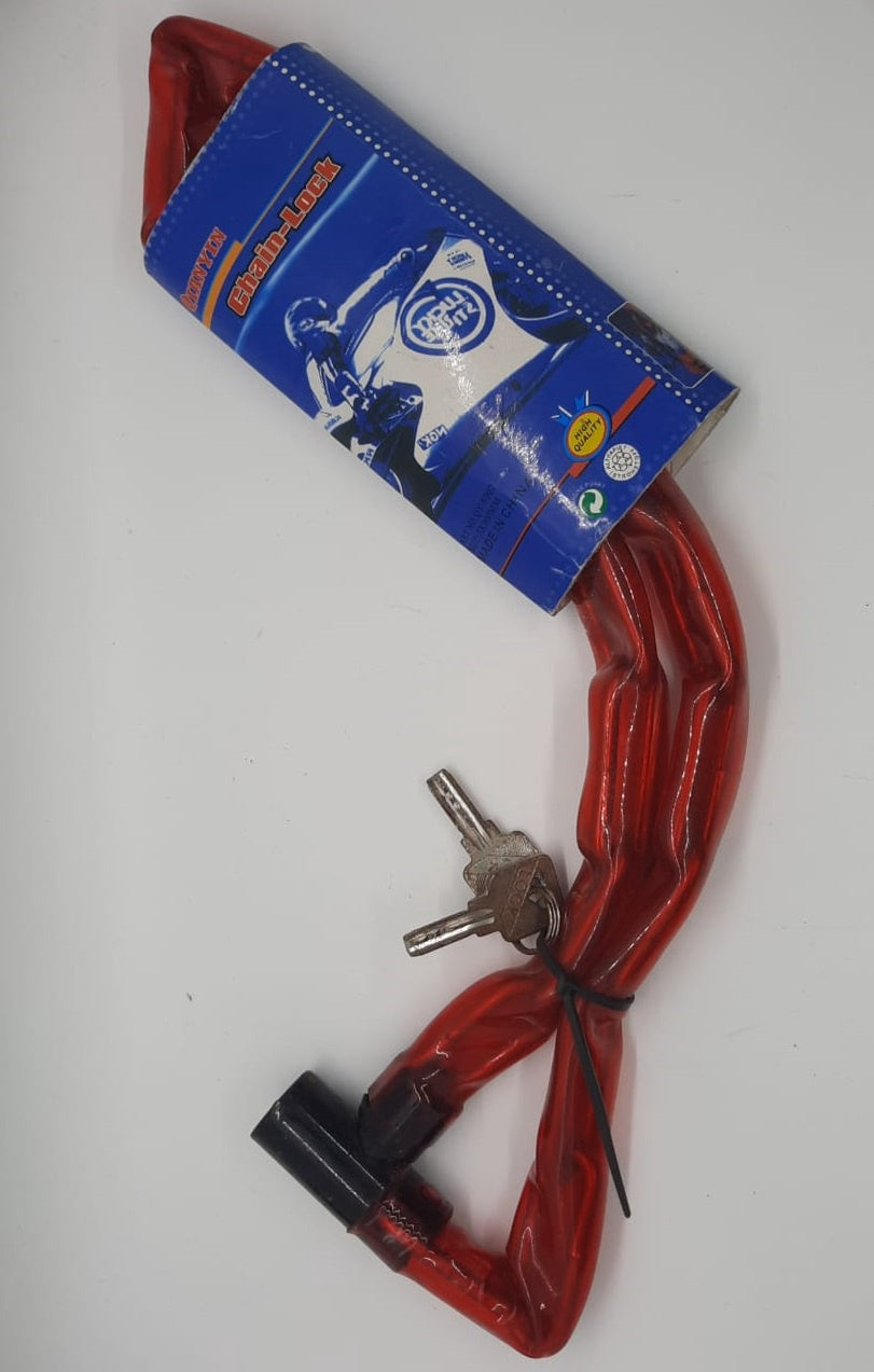 QIANYIN Bicycle Lock W/CHAIN Coloured