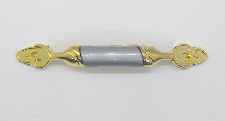 Draw Handle Gold with Color Center / White