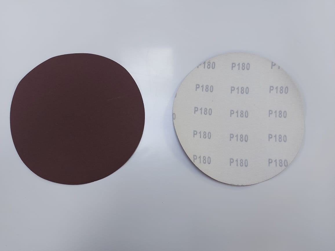 Sand Disc Velcro 7" P180 White Back
