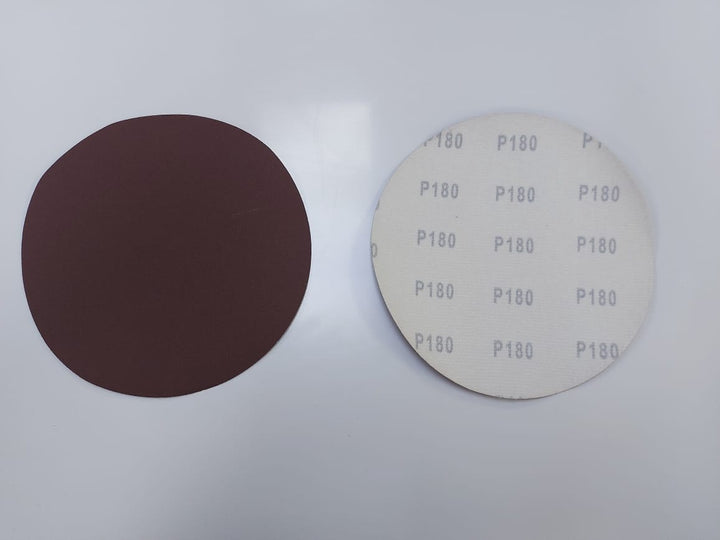 Sand Disc Velcro 7" P180 White Back