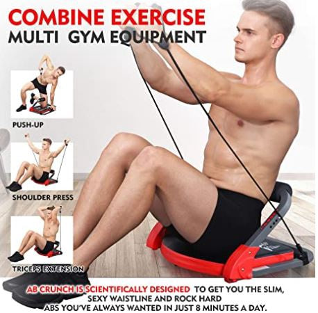 MBB Ab Crunch Machine Total Body Workout Home Gym