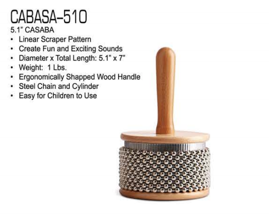 STUDIO Z Cabasa 510 5 1/10"