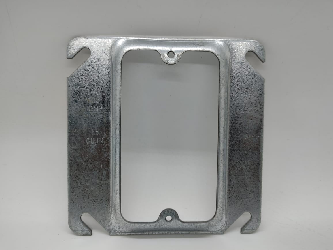 Base Ring Metal Riser 4"X4" Raco 25