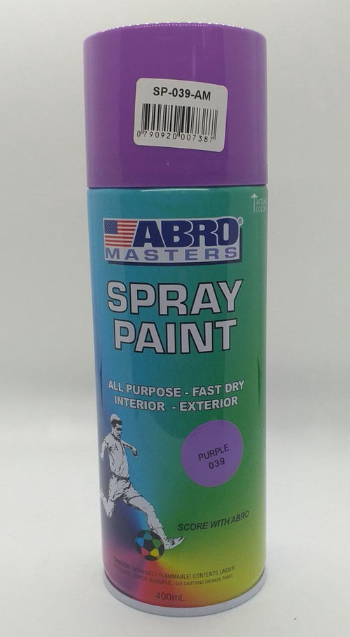ABRO Tin Spray Purple #039