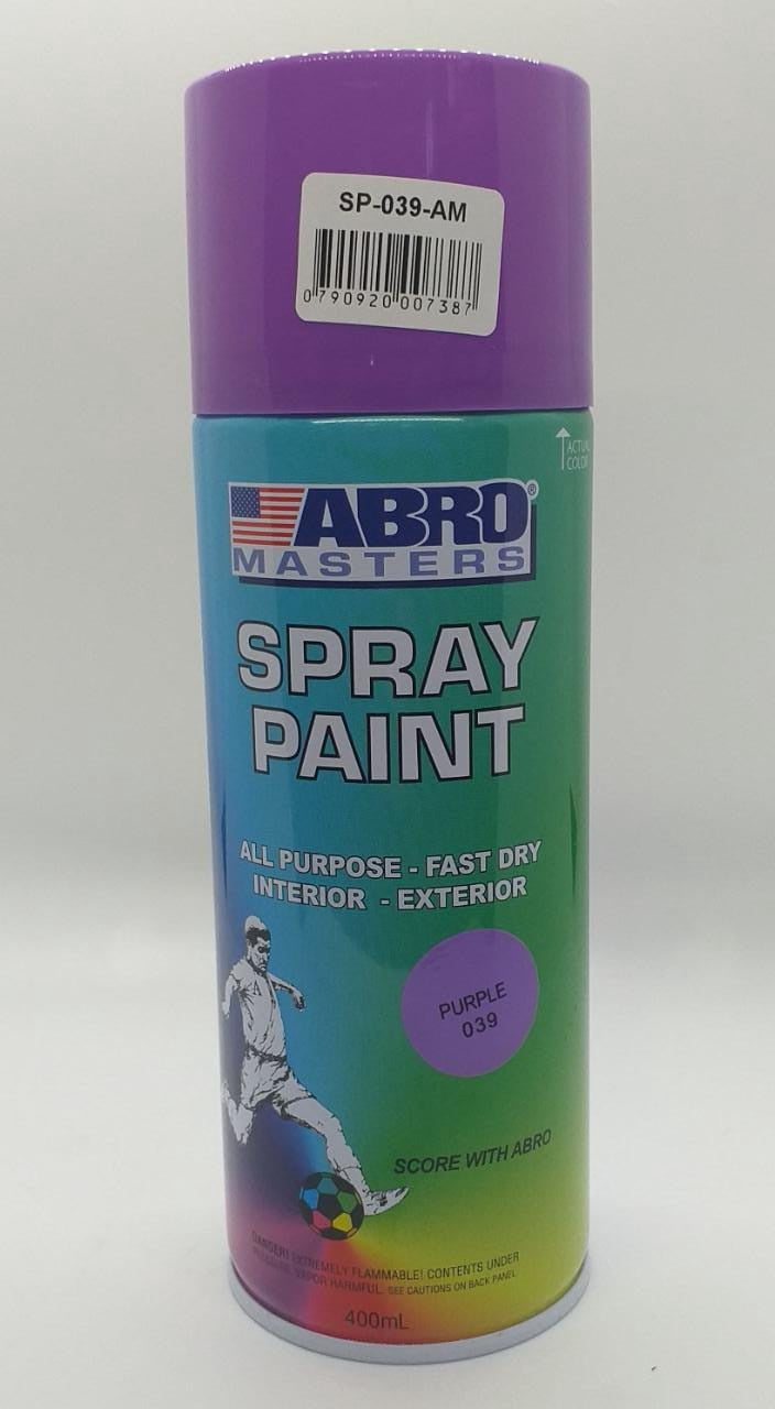 ABRO Tin Spray Purple #039
