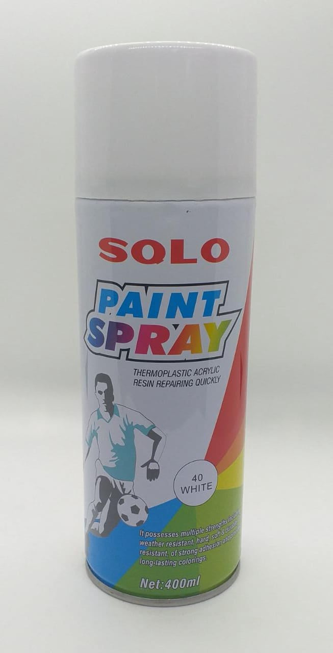SOLO Tin Spray Paint White #40