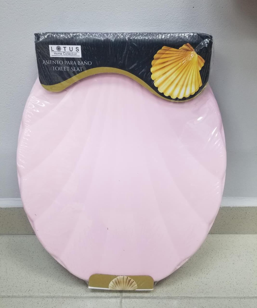 LOTUS Toilet Seat Plastic Shell Pink 82628