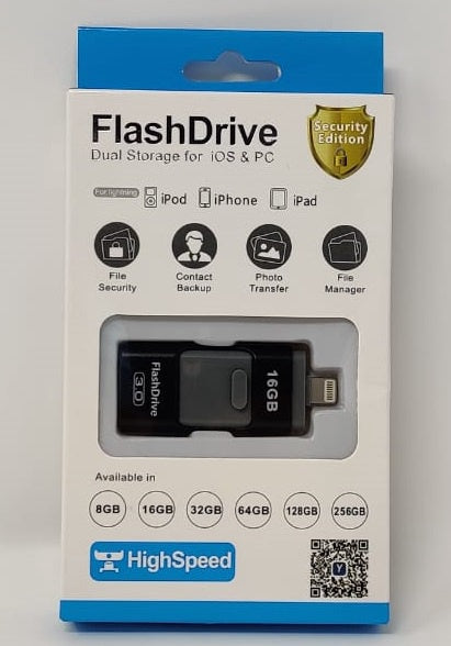 Computer Flash Drive 16GB USB 3.0 Lightning
