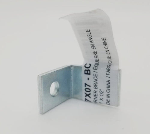 Angle Corner Bracket 3/4" X 1/2" 97X07-BC Sold Each