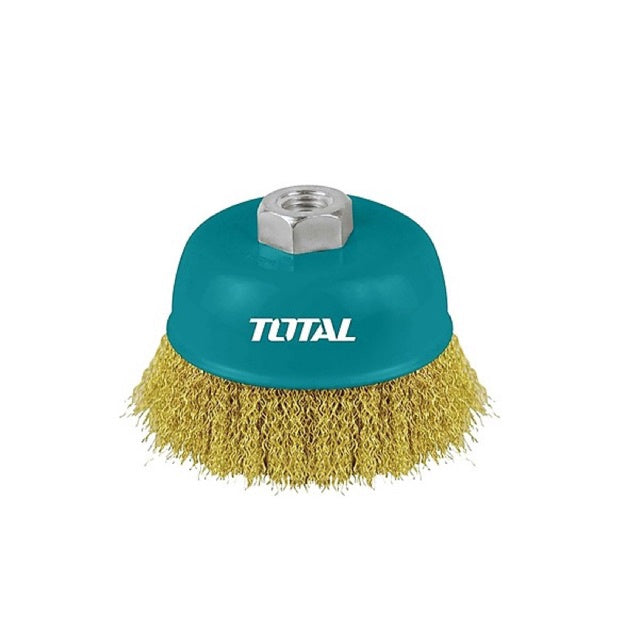 TOTAL Wire Brush Cup 5" UTAC31051
