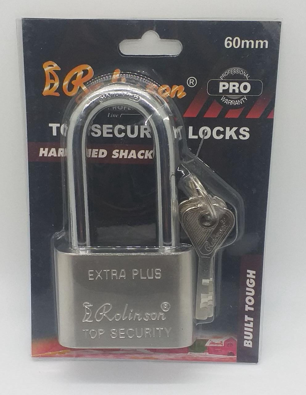 ROLINSON Padlock 60MM Long Shackle