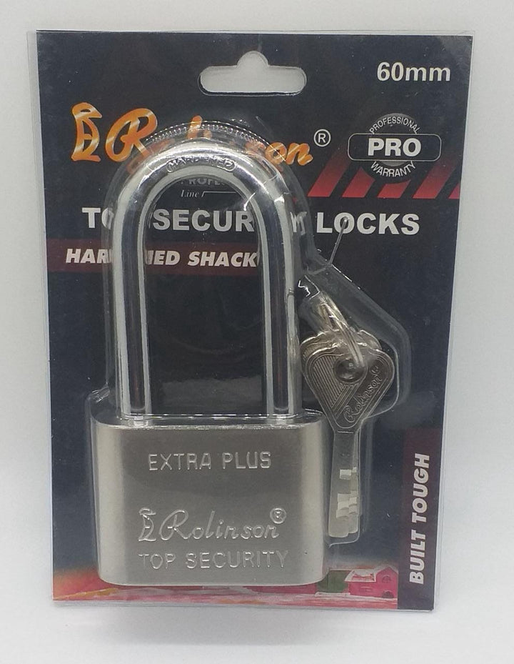 ROLINSON Padlock 60MM Long Shackle