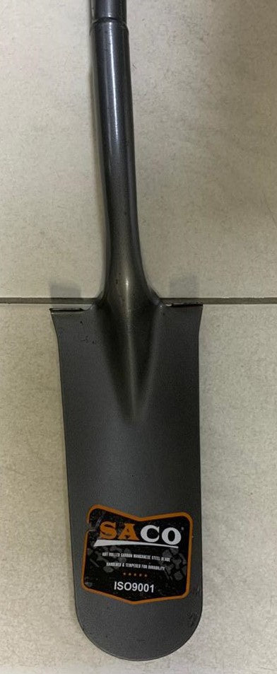SACO Shovel Long Mouth #FR-19892 Metal Handle