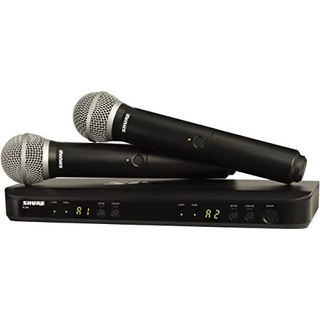 SHURE Microphone Kit BLX288PG58H10 Dual Cordless