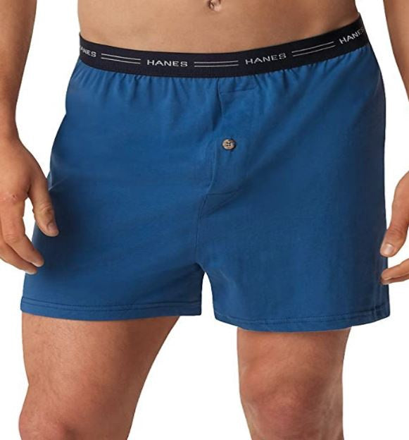 HANES Men Boxers Tagless 5PACK Comfort Flex Waistband Assorted Knits