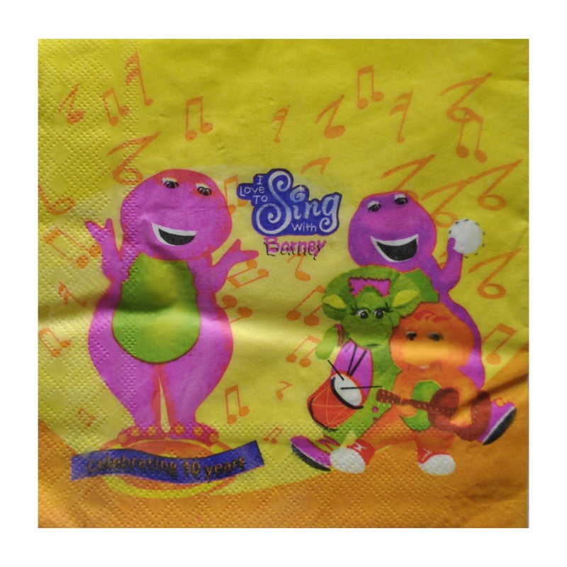Party Napkins Tissue Characters 12PCS Pack PP-10
