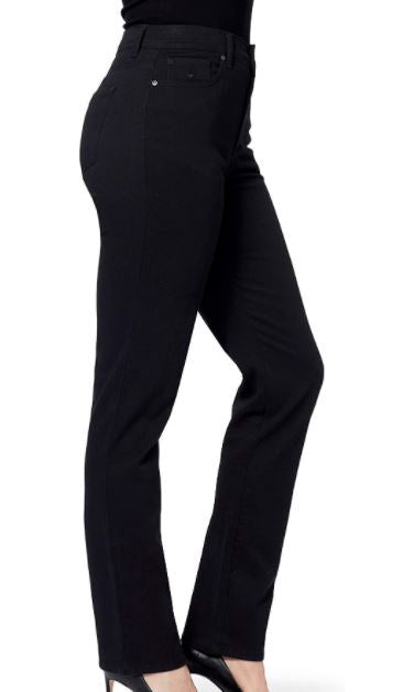 GLORIA VANDERBILT Pants Women Amanda Jeans Black Average