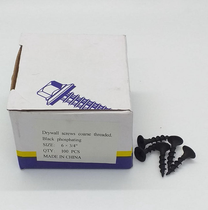 Screw Self Drilling 6 X 3/4" 100PCS Box