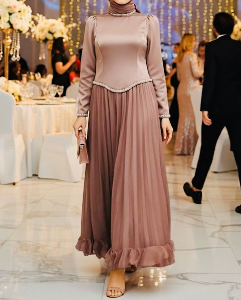 Dress Evening Occasion Mauve
