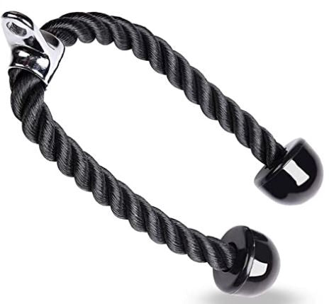 TCHRULES Gym Universal Pull Down Rope Black