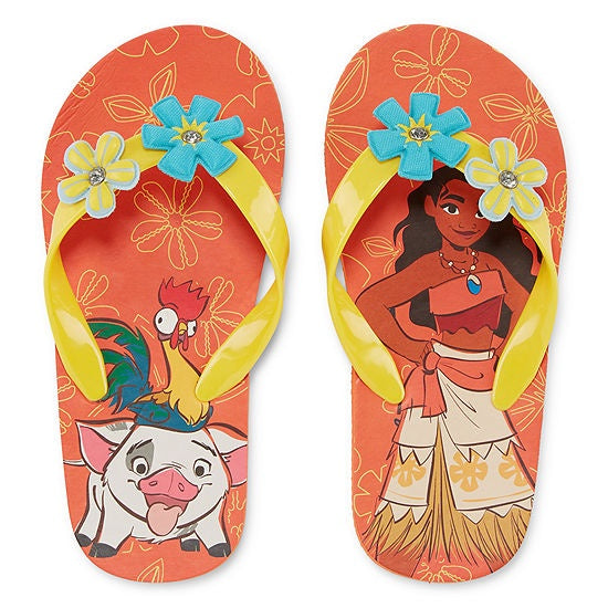DISNEY Clothing Moana FLIP-FLOPS / 7/8