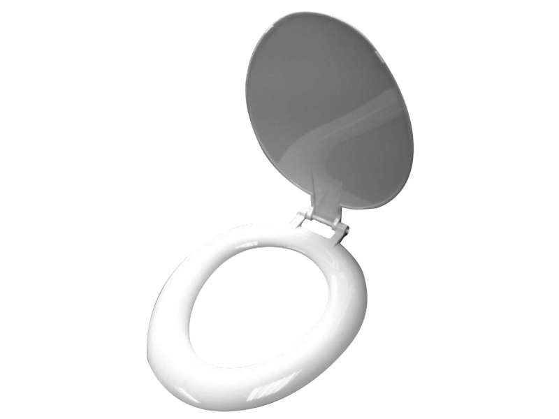 CRONEX Toilet Seat CXP5025 Plastic White Economy