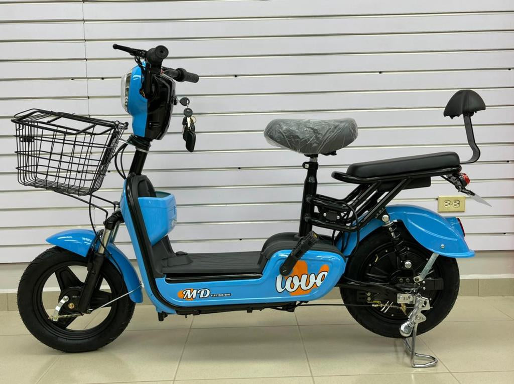 Electric Bike Md Love SM-SKY Blue with Alarm and Charger
