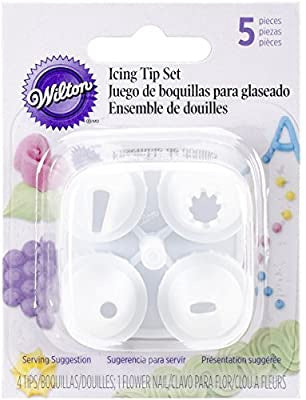 WILTON Baking Tip Set 5PCS 418-47300