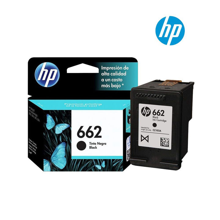 HP Computer Printer Ink 662 Black CZ103AL