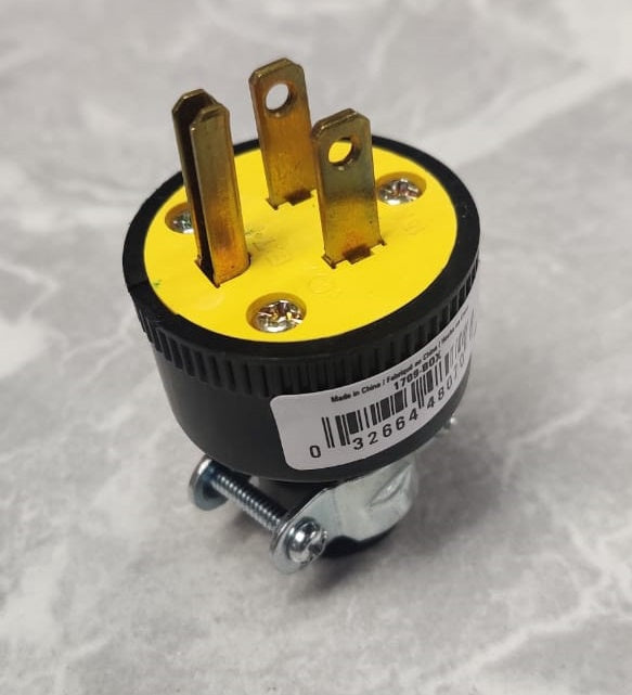 COOPER Plug 3 Pin Duplex Round 1709-BOX Eaton