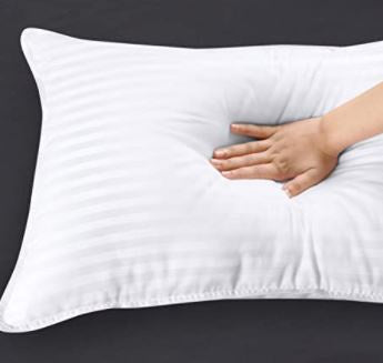 UTOPIA Pillow Premium Plush 2 Pack Cotton Queen Size 20 X 28 Inches