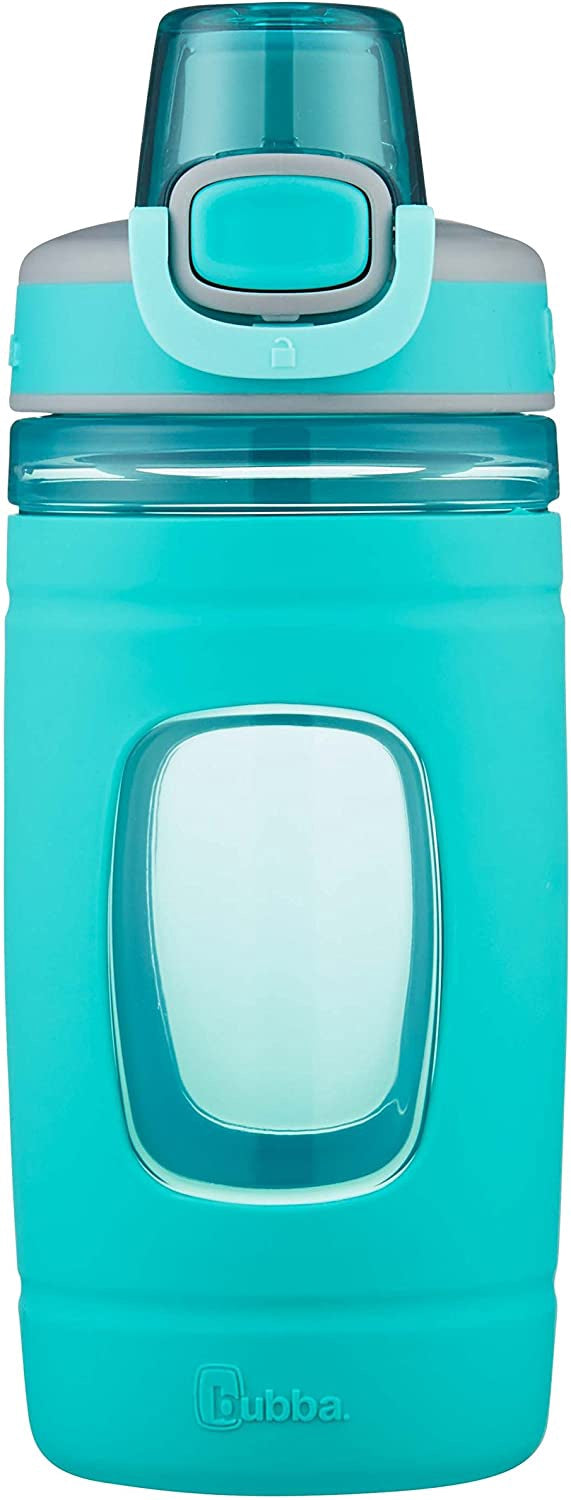 BUBBA Water Bottle Flo Kids 16 Ounce, Aqua