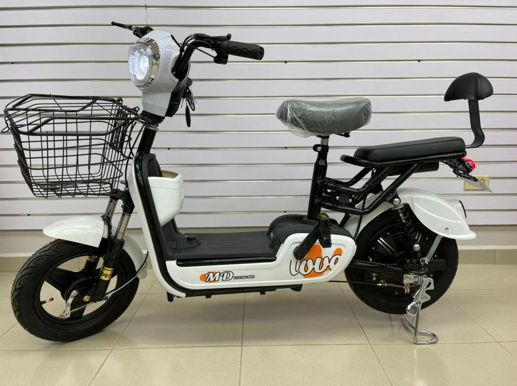 Electric Bike Md Love SM-WHITE with Alarm and Charger