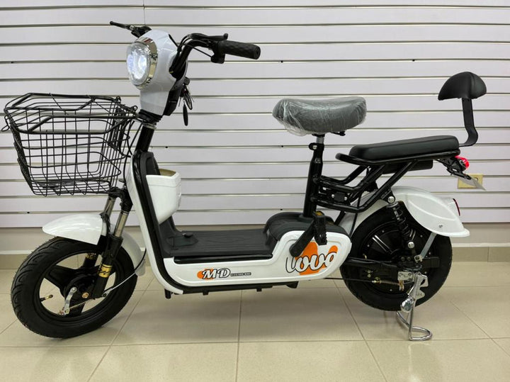 Electric Bike Md Love SM-WHITE with Alarm and Charger