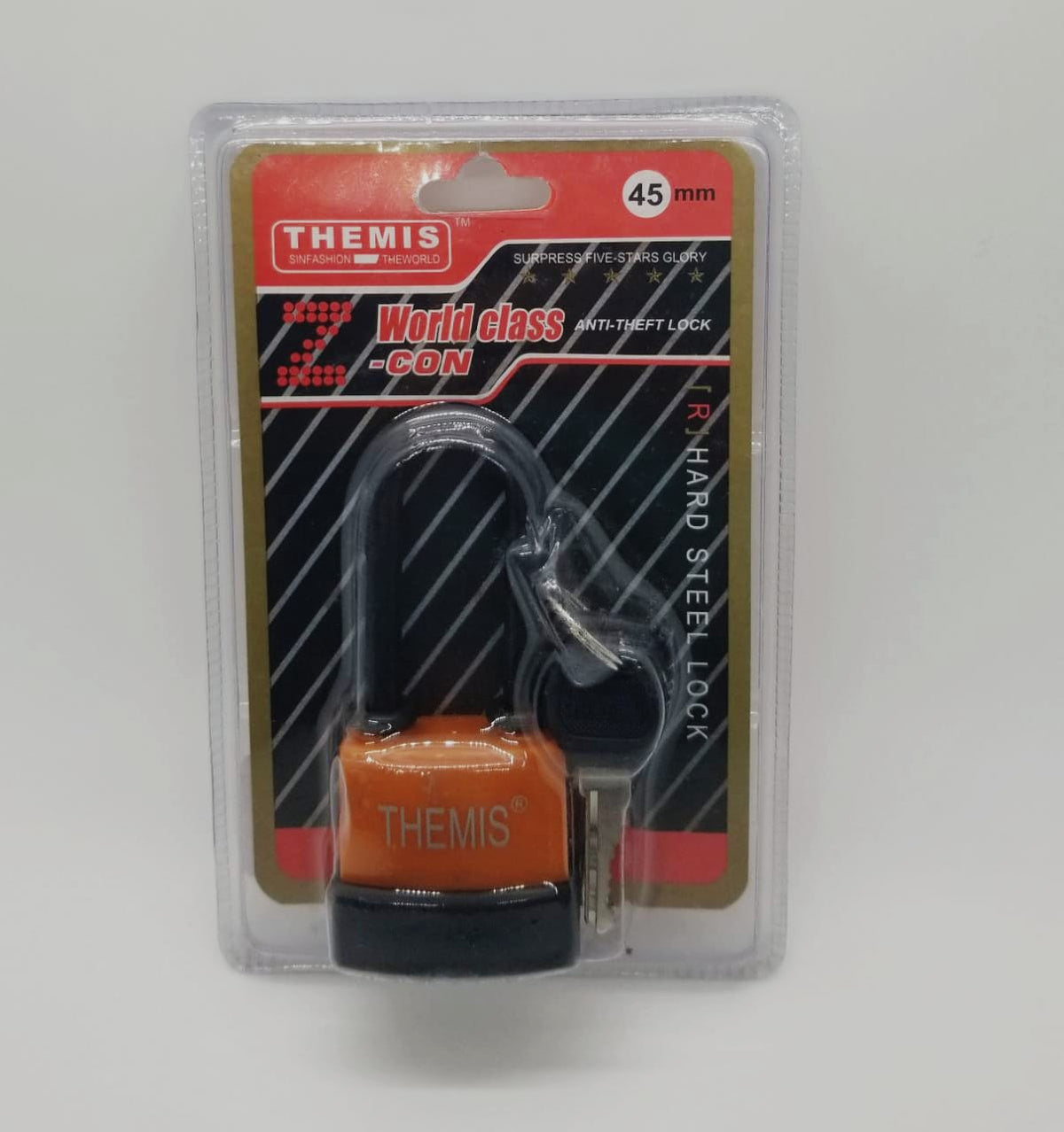 THEMIS Padlock 45MM Long Shackle Weatherproof