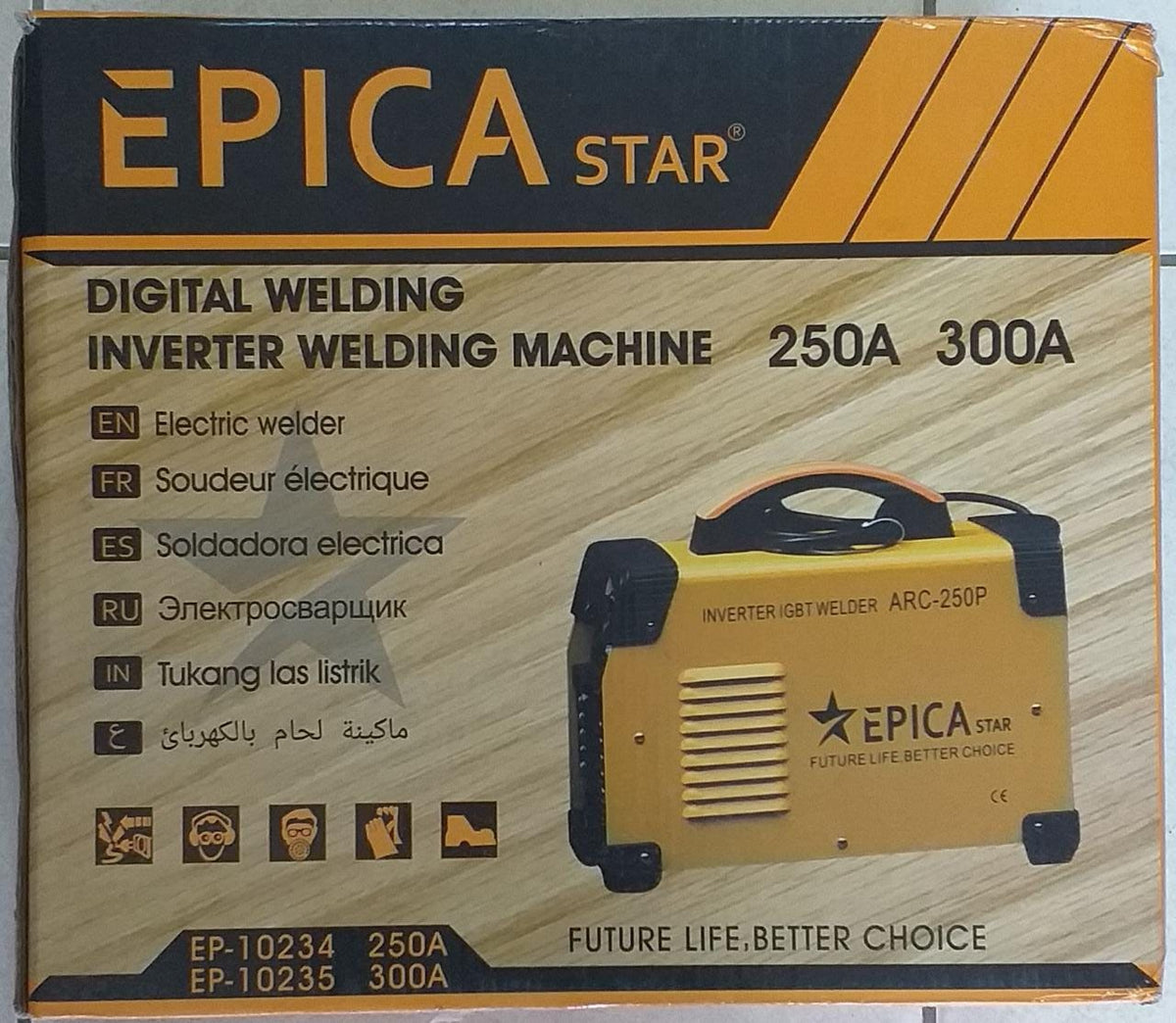EPICASTAR Welding Machine ARC-300P 300A Inverter