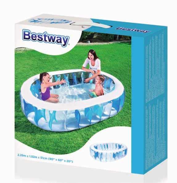 BESTWAY Pool 54066 7.5' X 60" X 20"