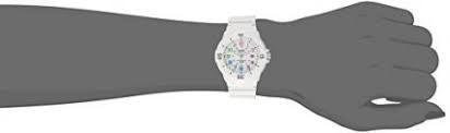 CASIO Watch Women White Sports Analog LRW200H-7BVCF