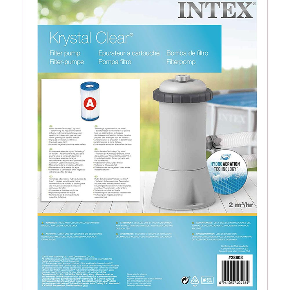 INTEX Pool Filter Pump #28603 Krystal Clear