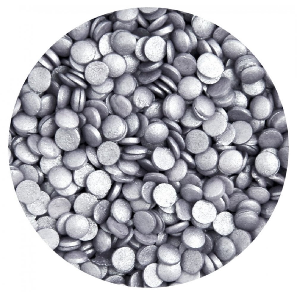 WILTON Baking Sprinkles Confetti Silver 03-3078 2OZ 56G