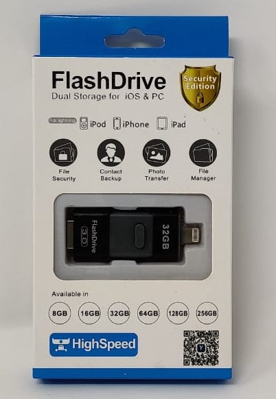 Computer Flash Drive 32GB USB 3.0 Lightning