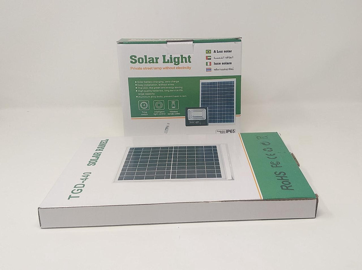 Lamp LED Solar Flood 35W TGD-440 with Solar Panel