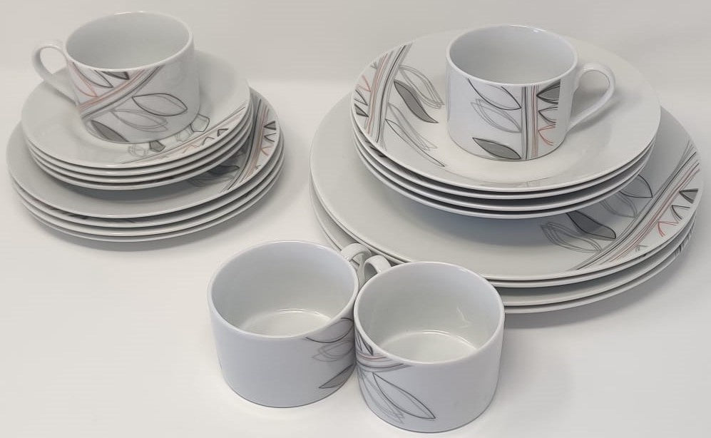 Dinner Set 20PCS Elegant Home Round