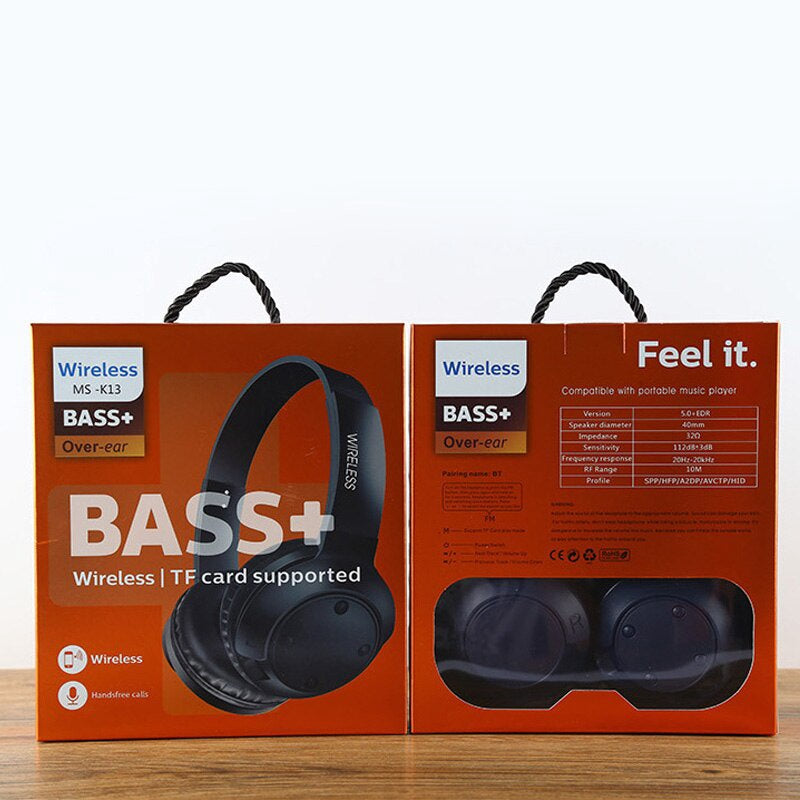 GENERIC Headphones MS-K13 Wireless Deep Bass Bluetooth