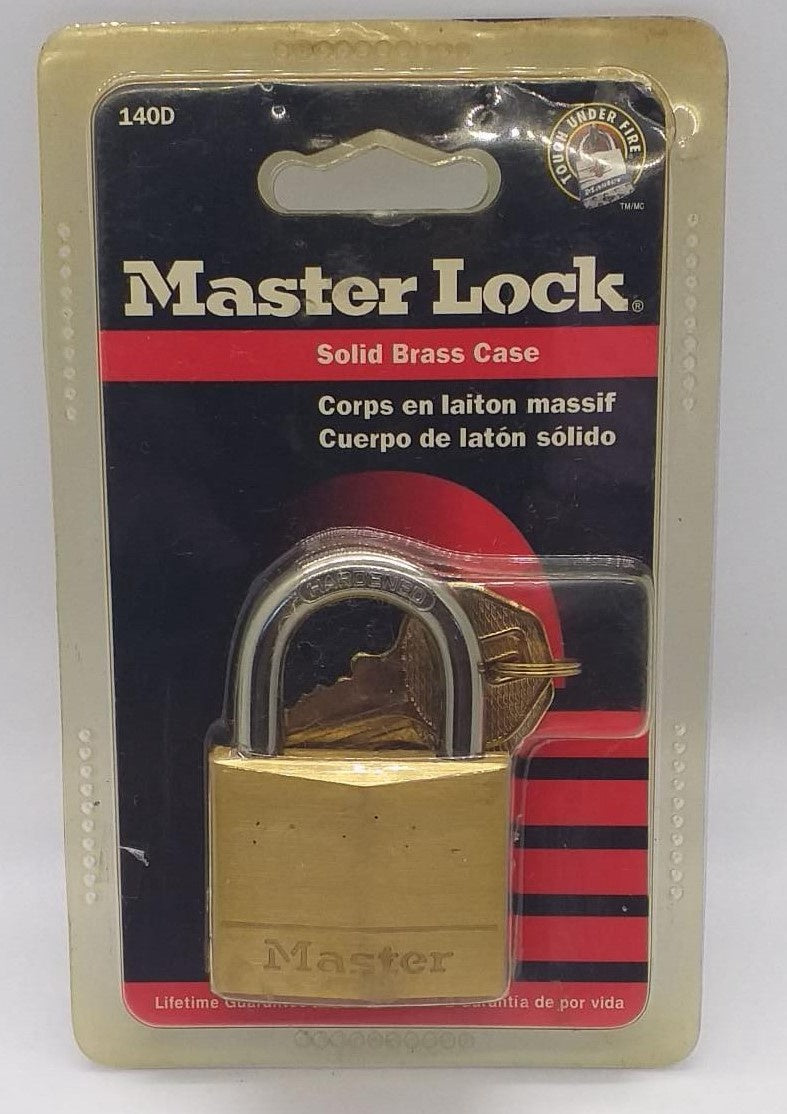 MASTERLOCK Padlock 40MM 140D Brass