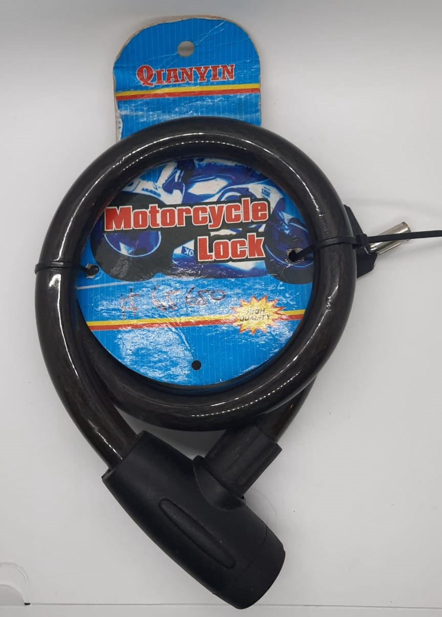 QIANYIN M/CYCLE Cable Lock H/DUTY