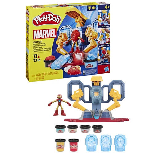 PLAY-DOH Toy Marvel Iron Man Armor Maker Lab