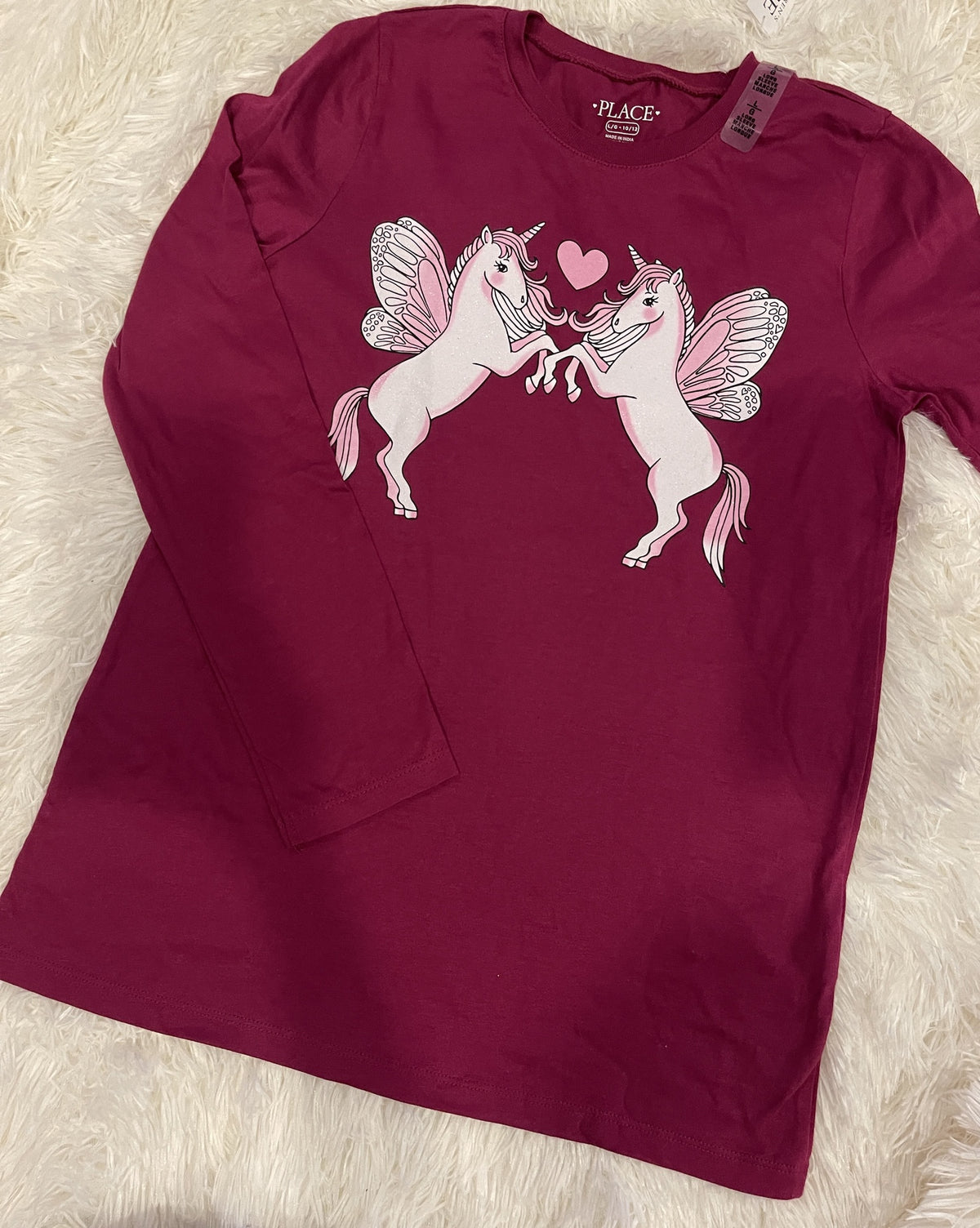 CHILDREN PLACE Kids Tshirt Long Sleeve Size 10/12
