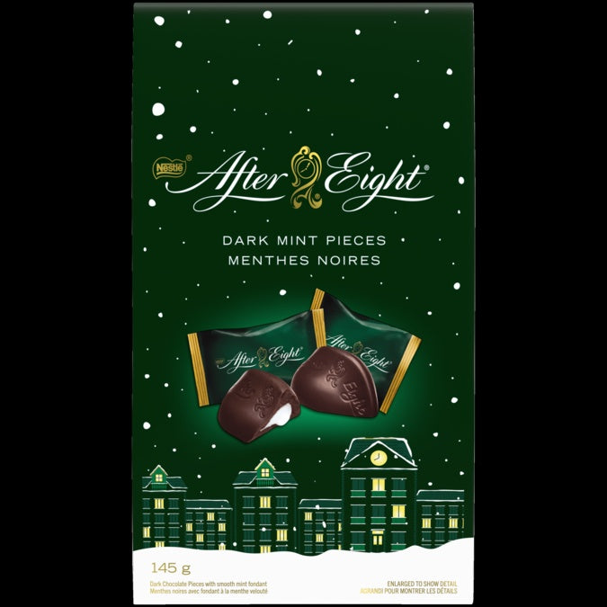 NESTLE Chocolate After Eight Dark Mint Pieces Menthes Noires 145G